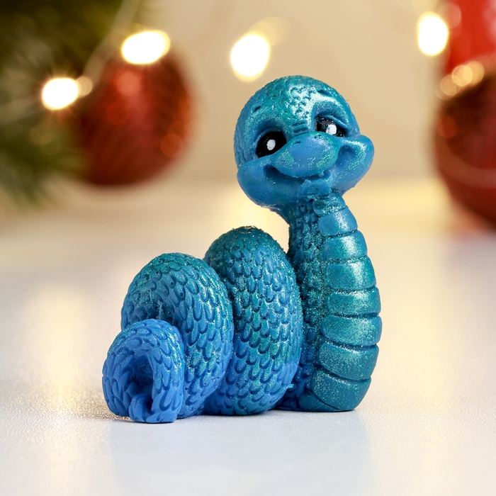 Набор в консервной банке "Новогодний мыльный сюрприз" мыло + мочалка