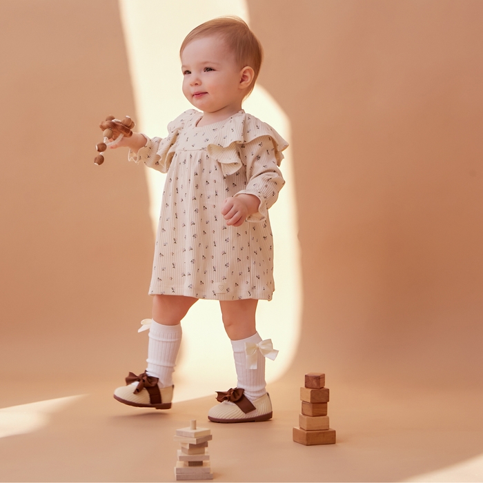 Гольфы Крошка Я &laquo;Бантик&raquo; 8-10 см, цвет белый