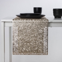 Дорожка на стол Доляна &laquo;Манифик&raquo;, 30&times;150 см, цвет золотой