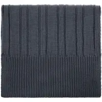Шарф Knit Beat, серый (графит)