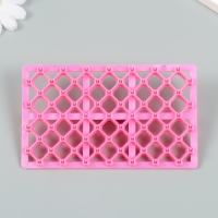 Штамп пластик "Ромб с бабочками" 12,8х7.5 см Штамп пластик "Ромб с бабочками" 12,8х7.5 см