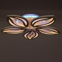 Светильник ГАЛЛОП "Галактика" 423700 LED 90W RGB белый 60,5х60,5х7,5см 4916809