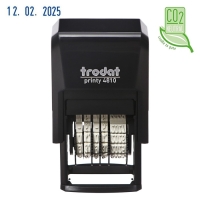 Датер автоматический Trodat PRINTY 4810, дата цифрами, высота шрифта 3.8 мм, корпус чёрный Датер автоматический Trodat PRINTY 4810, дата цифрами, высота шрифта 3.8 мм, корпус чёрный