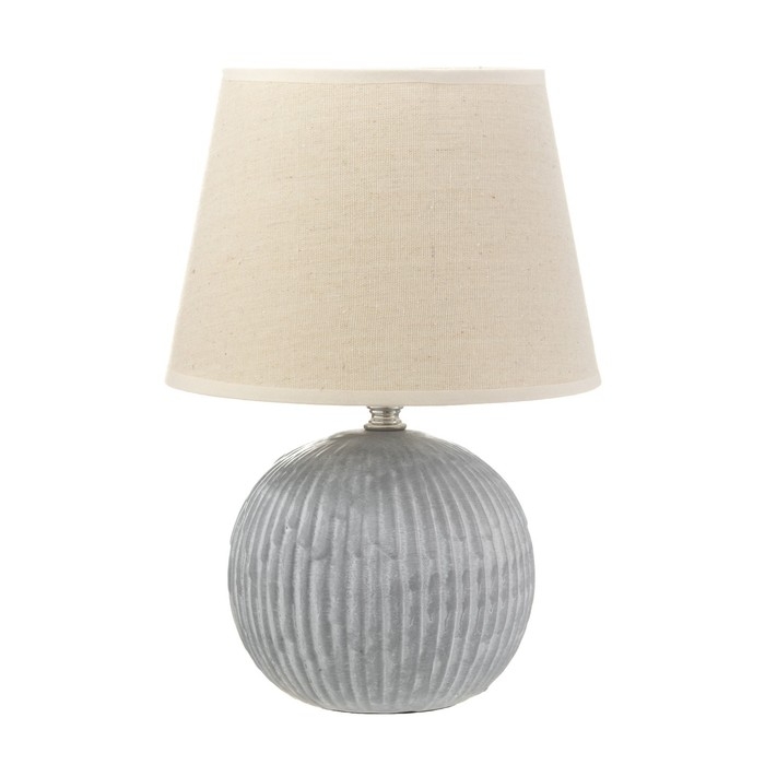 Настольная лампа Настольная лампа "Крейс" E27 40Вт серо-голубой 22х22х32 см RISALUX