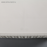 Органайзер &laquo;Вязание&raquo;, 5 секций, цвет белый ротанг