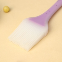 Кисть Доляна «Леонардо», силикон, 25×4,4×1,5 см, цвет сиреневый Кисть Доляна «Леонардо», силикон, 25×4,4×1,5 см, цвет сиреневый