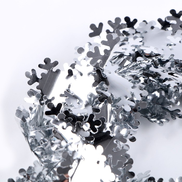 Новый год! Проволока для поделок и декора &laquo;Снежинка&raquo; длина &mdash; 5 метров, цвет серебряный