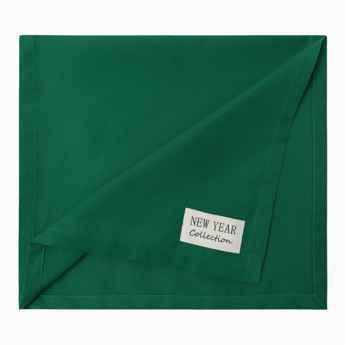 Дорожка на стол Этель New year collection 40х146 см, цв.зеленый, 100% хл, саржа 190 г/м2