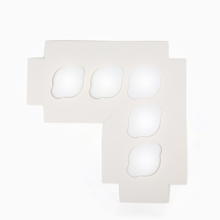 Коробка для капкейков и бенто-торта &laquo;С Новым годом!&raquo;, шары, 25 х 25 х 10 см