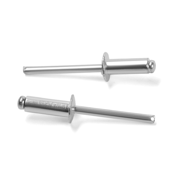 Заклёпки вытяжные ТУНДРА krep, алюминий-сталь, 4.8 х 14 мм, 50 шт. Заклёпки вытяжные ТУНДРА krep, алюминий-сталь, 4.8 х 14 мм, 50 шт.