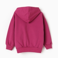 Толстовка для девочек НАЧЕС, цвет сливовый, рост 122