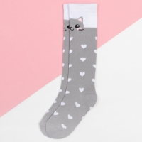 Гольфы детские KAFTAN «Котик», 16-18 см, цвет серый Гольфы детские KAFTAN «Котик», 16-18 см, цвет серый