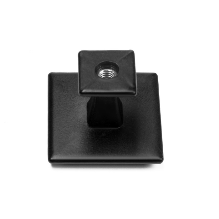 Ручка кнопка ТУНДРА РК119BL, черная Ручка кнопка ТУНДРА РК119BL, черная