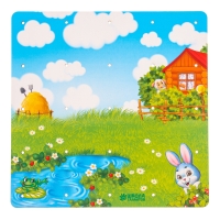 Настольная игра. Геоборд с доп. элементами «Полянка» 20х20 см Настольная игра. Геоборд с доп. элементами «Полянка» 20х20 см