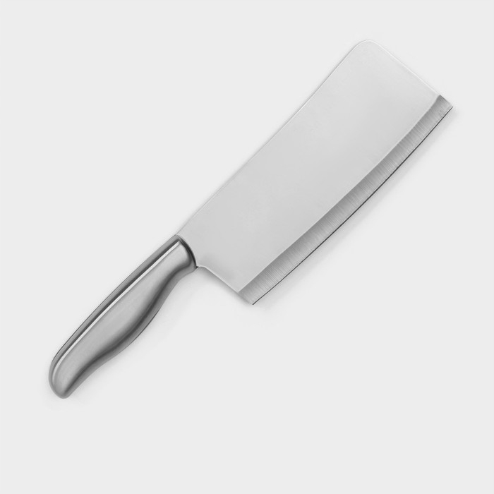 Нож - топорик кухонный «Металлик», лезвие 17 см Нож - топорик кухонный «Металлик», лезвие 17 см