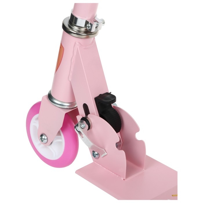 Самокат GRAFFITI &laquo;Кошечка&raquo;, складной, колёса PVC 100 мм