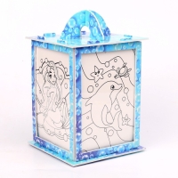 Набор для творчества &laquo;Волшебный ночник&raquo;, русалочка, витражный, 3Д конструктор, 5+