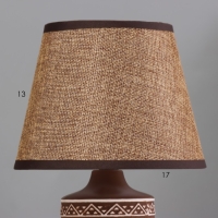 Настольная лампа "Бирлит" Е14 40Вт коричневый 17х17х27см Настольная лампа "Бирлит" Е14 40Вт коричневый 17х17х27см
