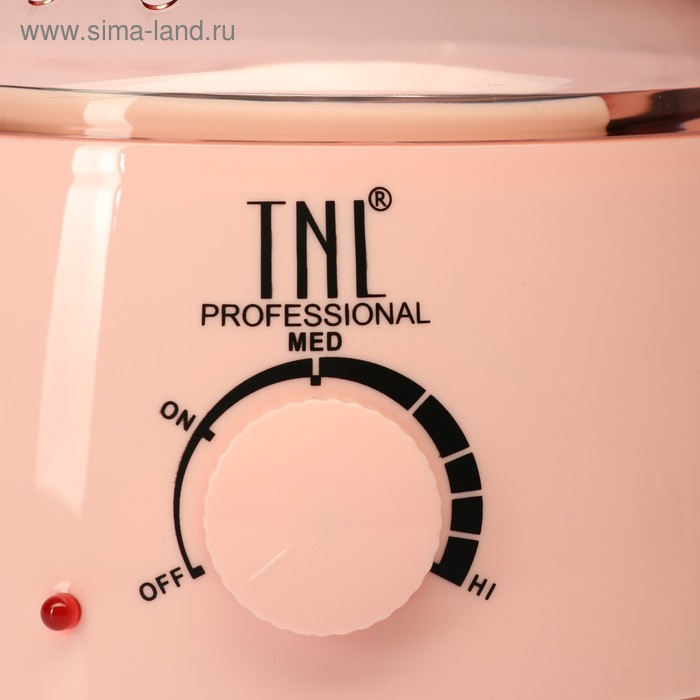 Воскоплав TNL wax 100, баночный 100 Вт, 400 мл, 35-100 ºС, розовый Воскоплав TNL wax 100, баночный 100 Вт, 400 мл, 35-100 ºС, розовый