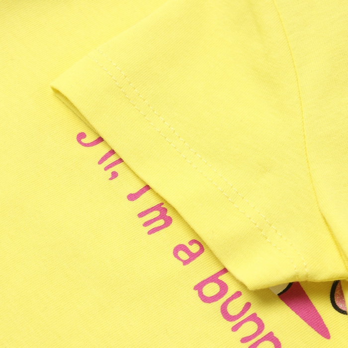 Футболка для девочки, цвет желтый, рост 92 см