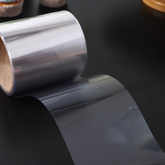 Лента ацетатная для обтяжки тортов Доляна, 200 мкр×100 мм×5 м, цвет прозрачный Лента ацетатная для обтяжки тортов Доляна, 200 мкр×100 мм×5 м, цвет прозрачный