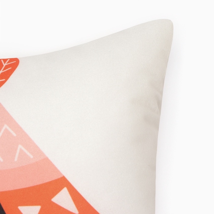 Подушка декоративная Этель "Вигвам" 30*30 см, велюр 100% п/э