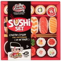 Набор для создания игрушечной еды «Funny Kitchen. Sushi set» Набор для создания игрушечной еды «Funny Kitchen. Sushi set»