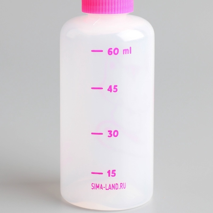 Набор для вскармливания &laquo;Пушистое счастье&raquo; для котят, 60 мл, с 4 сосками и ёршиком