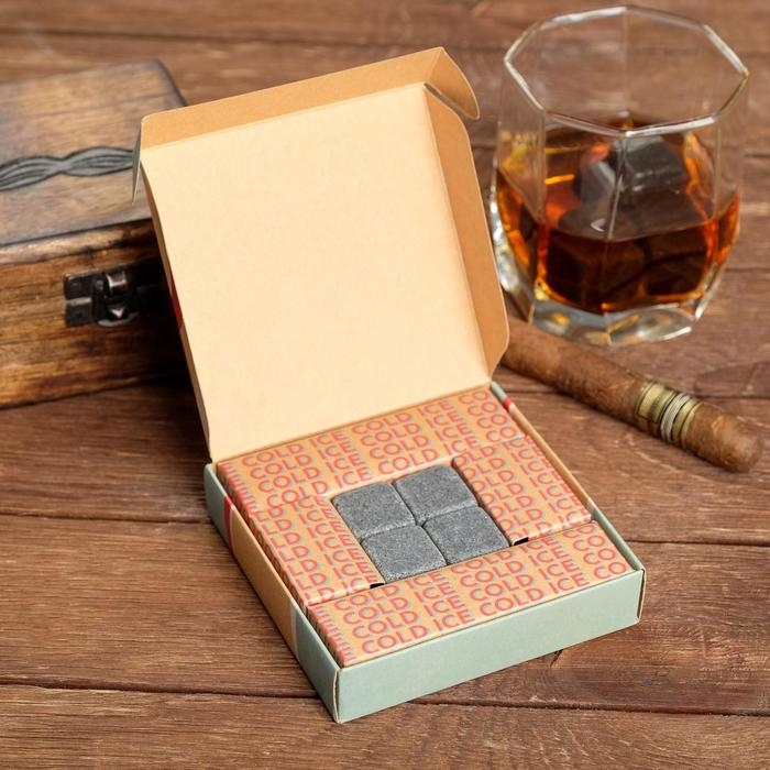 Камни для виски «Манящий», 4 шт Камни для виски «Манящий», 4 шт