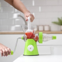 Соковыжималка механическая Fresh, цвет зелёный Соковыжималка механическая Fresh, цвет зелёный