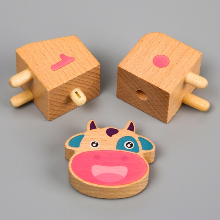 Развивающая игра &laquo;Коровки. Учимся считать&raquo; 7 &times; 4 &times; 2,5 см