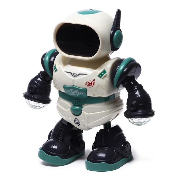 Робот «Глазастик», световые и звуковые эффекты, работает от батареек, МИКС Робот «Глазастик», световые и звуковые эффекты, работает от батареек, МИКС