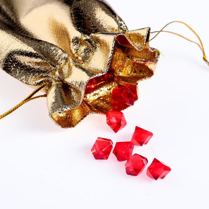 Новогодняя настольная игра &laquo;Новый год: Пещера чудес&raquo;, 95 льдинок, 5 мешочков, 7+