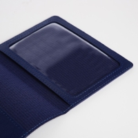 Обложка для паспорта, цвет синий Обложка для паспорта, цвет синий