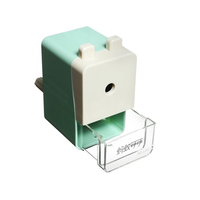 Точилка механическая с контейнером Точилка механическая с контейнером "Класика", МИКС