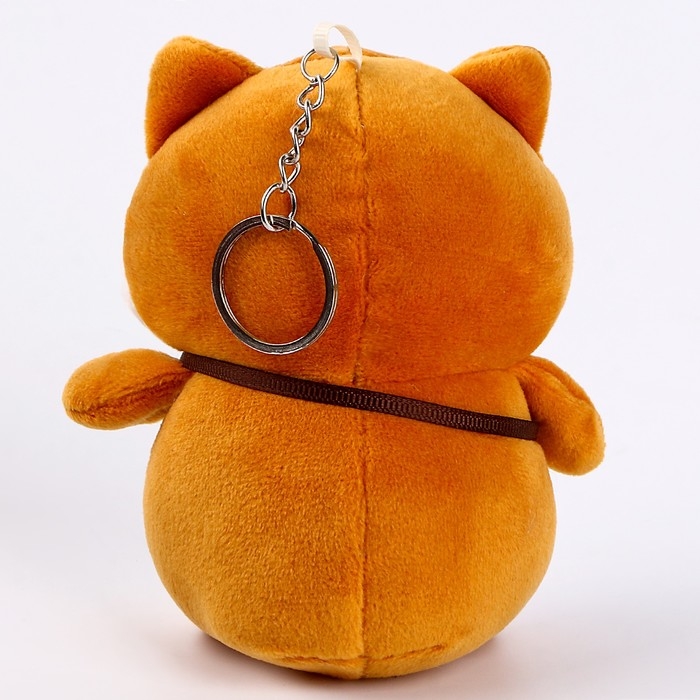 Мягкая игрушка &laquo;Хомяк с фруктиком&raquo; на брелоке, 12 см, цвета МИКС