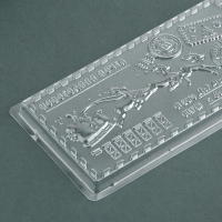 Форма для шоколада - плитка &laquo;Новогодняя почта&raquo;, 18 х 9,5 см