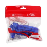 Разветвитель прикуривателя TORSO, 12-24 В, провод 50 см, подсветка