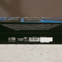 Подарочный набор косметики &laquo;Цунами и молния&raquo;, гель для душа 250 мл и шампунь для волос 250 мл, HARD LINE