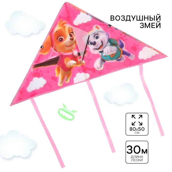 Воздушный змей &laquo;Щенячий патруль&raquo;, Paw Patrol, 50х80 см