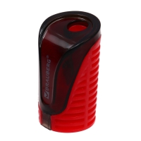 Точилка 1 отверстие с контейнером BRAUBERG "Cell", овальная, пластик, микс 226944 Точилка 1 отверстие с контейнером BRAUBERG "Cell", овальная, пластик, микс 226944