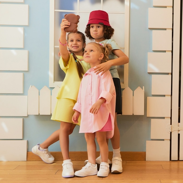 Комплект для девочки (футболка, шорты) MINAKU цвет лимонный, рост 140 Комплект для девочки (футболка, шорты) MINAKU цвет лимонный, рост 140