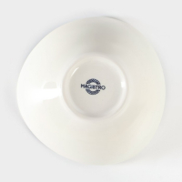 Салатник фарфоровый Magistro Ocean, 300 мл, d=12 см, цвет синий Салатник фарфоровый Magistro Ocean, 300 мл, d=12 см, цвет синий