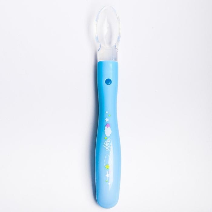 Детская силиконовая ложка &laquo;Наше чудо&raquo;