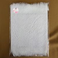 Кружево реснички, 280 мм &times; 3 &plusmn; 0,5 м, цвет белый