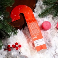 Новый год. Новогодний подарочный набор косметики. Бомбочки для ванны «Леденец», красный, 3 шт по 70 Новый год. Новогодний подарочный набор косметики. Бомбочки для ванны «Леденец», красный, 3 шт по 70