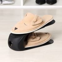 Подставка для хранения обуви, 28×10×14 см, цвет чёрный Подставка для хранения обуви, 28×10×14 см, цвет чёрный