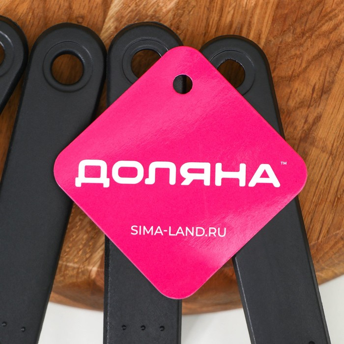 Набор кухонных принадлежностей Доляна &laquo;Орихалк&raquo;, 6 предметов