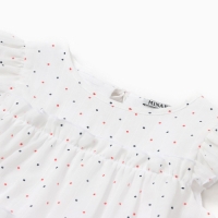 Платье для девочки MINAKU, цвет белый, рост 110 см