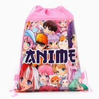 Мешок для обуви «Мир аниме» полиэстер, размер 30 х 40 см Мешок для обуви «Мир аниме» полиэстер, размер 30 х 40 см